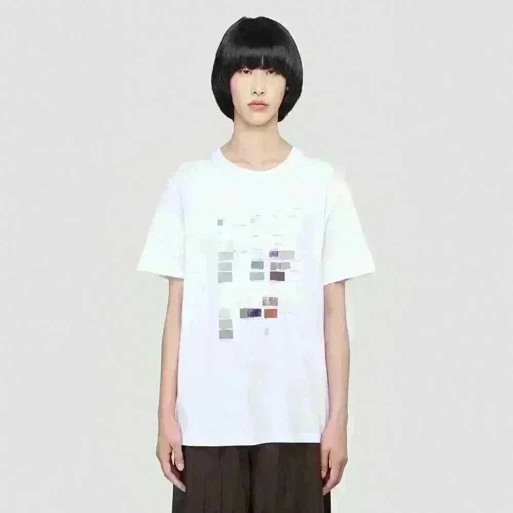 MM6 Maison Margiela Swatch Print Relaxed Fit Jersey T-shirt - Picture 5 of 16